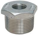 NPT Threaded Hexagon Bushings, 6000 lbs